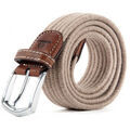 Ceintures sur Grenoble : Ceinture Billybelt Ceinture Homme tress&eacute;e &eacute;lastique La Club Beige Beige