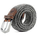Ceintures sur Grenoble : Ceinture Billybelt Ceinture Homme tress&eacute;e &eacute;lastique La Club Eclipse Gris