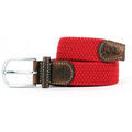 Ceintures sur Grenoble : Ceinture Billybelt Ceinture Homme tress&eacute;e &eacute;lastique Rouge Grenade Rouge