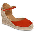 Chaussures d&eacute;contract&eacute;es femme sur Grenoble : Espadrilles Unisa CACERES