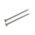 Visserie & Boulonnerie sur Annecy : TE POINTES Pointe t&ecirc;te plate - fil clair pointe t&ecirc;te plate claire � 4 x 90 mm bois, bois dur, panneau de bois 4 mm 90 mm lisse acier clair plate assemblage ou fi