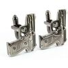 Boutons de manchettes Tony & Paul Boutons de manchette revolver Gris