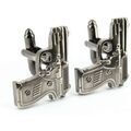 Boutons de manchettes Tony & Paul Boutons de manchette revolver Gris Grenoble