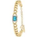 Bracelets Sc Boh&egrave;me B3216-DORE-BLEU Bleu Grenoble