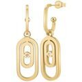 Boucles oreilles Sc Boh&egrave;me BD3339-DORE-DIAMANT-BLANC Dor&eacute; Grenoble