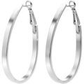 Boucles oreilles Sc Crystal B2783-ARGENT Argent&eacute; Grenoble
