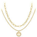 Collier Sc Boh&egrave;me B2559-DORE Dor&eacute;