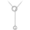 Collier Sc Crystal B3001-ARGENT Argent&eacute;