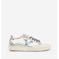 Baskets basses V 1985 VICTORIA 1985 BASKET SMASH CUIR M&Eacute;TAL ANIMAL MIX 8806109 Gris