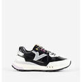 Baskets femme sur Grenoble : Baskets basses V 1985 VICTORIA 1985 BASKET WING EVO NYLON M&Eacute;TAL 8811101 Noir