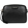 Sac Bandouliere LANCASTER Sac porte travers en cuir Ref 54389 noir 24*17*7