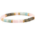 Bracelets Sixtystones Bracelet Perles Heishi Amazonite Rose -Small-16cm Grenoble