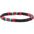 Bracelets Sixtystones Bracelet Perles Heishi Jaspe Rouge -Small-16cm Grenoble