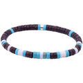 Bracelets Sixtystones Bracelet Perles Heishi Turquoise Perles -XS-14cm