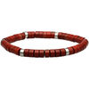 Bracelets Sixtystones Bracelet Chakra Perles Heishi Jaspe -Medium-18cm