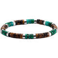 Bracelets Sixtystones Bracelet Perles Heishi ?il Tigre -XS-14cm Multicolore Grenoble
