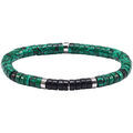 Bracelets Sixtystones Bracelet Perles Heishi Agate Noire -XS-14cm Grenoble