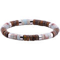 Bracelets Sixtystones Bracelet Perles Heishi Jaspe Imp&eacute;rial -enfant-12cm Multicolore