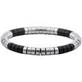 Bracelets Sixtystones Bracelet Heishi M&eacute;tal S&eacute;rie Acier -XS-14cm