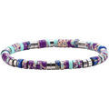 Bracelets Sixtystones Bracelet Perles Heishi Jaspe Pourpre -enfant-12cm