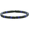 Bracelets Sixtystones Bracelet Perles Heishi Agate Noire Mate -Small-16cm