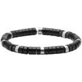 Bracelets Sixtystones Bracelet Perles Heishi En Agate Noire-XS-14cm Grenoble