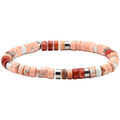 Bracelets Sixtystones Bracelet Perles Heishi Jaspe Imp&eacute;rial -Medium-18cm Multicolore