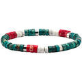Bracelets Sixtystones Bracelet Perles Heishi Jaspe Vert -Small-16cm Grenoble