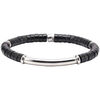 Bracelets Sixtystones Bracelet Heishi Agate Noire-XS-14cm