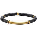 Bracelets Sixtystones Bracelet Heishi Agate Noire-XS-14cm Grenoble