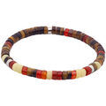 Bracelets Sixtystones Bracelet Heishi Jaspe Jaune Clair-enfant-12cm Grenoble
