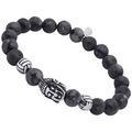 Bracelets Sixtystones Bracelet Boules Labradorite Bouddha-18cm