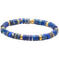 Bracelets Sixtystones Bracelet Perles Heishi En Lapis -XS-14cm