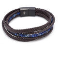 Bracelets Sixtystones Bracelet Heishi Jaspe Gris Mouchet&eacute;-Medium-18cm Noir Grenoble