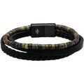 Bracelets Sixtystones Bracelet Heishi Jaspe Gris Mouchet&eacute;-Medium-18cm Noir Grenoble