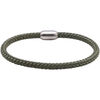 Bracelets Sixtystones Bracelet Heishi Agate Noire-Medium-18cm Argent&eacute;