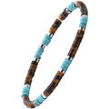 Bracelets Sixtystones Bracelet Perles Heishi 4 Mm Pierres -Large-20cm
