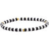 Bracelets Sixtystones Bracelet Perles Heishi 4mm Agate Noire -Large-20cm