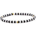 Bracelets Sixtystones Bracelet Perles Heishi 4mm Agate Noire -Large-20cm