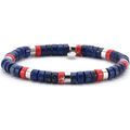 Bracelets Sixtystones Bracelet Acier Perles Heishi 6mm Pierre -Small-16cm