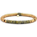 Bracelets Sixtystones Bracelet Acier Perles Heishi 6mm aspe -Small-16cm