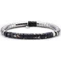 Bracelets Sixtystones Bracelet Acier Perles Heishi 6mm Jaspe -Small-16cm Grenoble