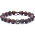 Bracelets Sixtystones Bracelet Acier Pierres Naturelles -Medium-18cm Grenoble