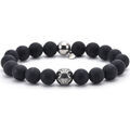 Bracelets Sixtystones Bracelet Acier Pierres Naturelles -Large-20cm Grenoble