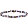 Bracelets Sixtystones Bracelet Acier Perles Heishi 4mm -Medium-18cm