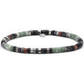 Bracelets Sixtystones Bracelet Acier Perles Heishi 4mm Jade -Small-16cm Grenoble