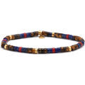 Bracelets Sixtystones Bracelet Acier Perles Heishi 4mm Pierre -Small-16cm