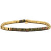 Bracelets Sixtystones Bracelet Acier Perles Heishi 4mm -Medium-18cm