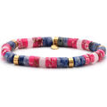 Bracelets Sixtystones racelet Acier Perles Heishi 6mm Jaspe -Small-16cm Grenoble