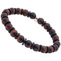 Bracelets Sixtystones Bracelet Tigre Rouge Perle Coco-18cm